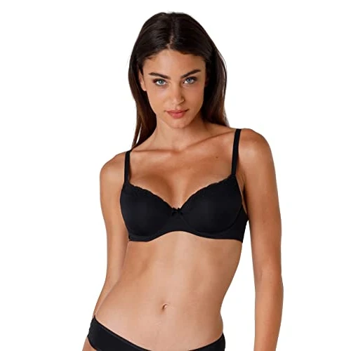 Oferta limitada: Lovable Balconette con Aros y Copas Ligeramente Acolchadas Sensual Touch Sujetador Mujer (Paquete de 1), Negro, 32 / 2B de 25.83 € a 25.83 € (ahorro 0.00%)