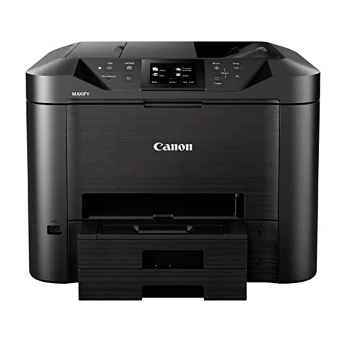 Oferta limitada: Canon MAXIFY MB5450 - Impresora de inyección de Tinta (1 Cassette de 250 Hojas, Pantalla táctil TFT en Color de 8-8 cm, 15-5 ipm en Color y 24 ipm) en Blanco y Negro de 260.00 € a 194.99 € (ahorro 25%)