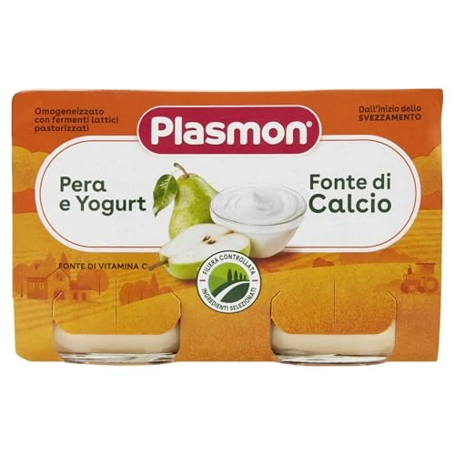 Offerta a tempo: Plasmon Pera e Yogurt 2x120g (12 Confezioni) - 0.00% da 14.52 € a 14.52 €