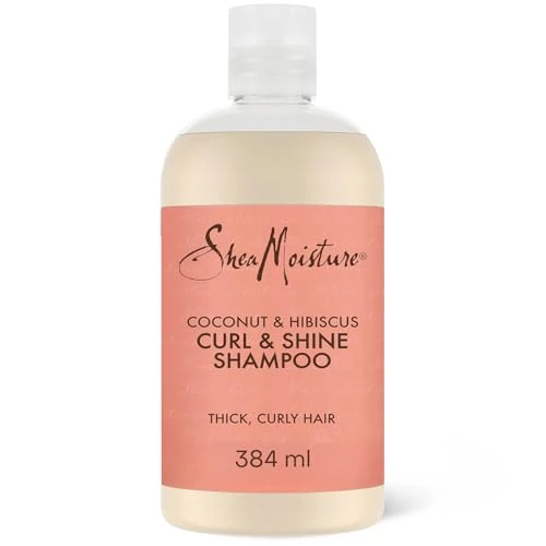 Oferta ograniczona: Shea Moisture Szampon Kokosowy i Hibiskusowy Curl & Shine do Grubych, Kręconych Włosów, Bez Silikonów i Siarczanów, 384 ml z 65.06 PLN na 65.06 PLN (zniżka 0%)