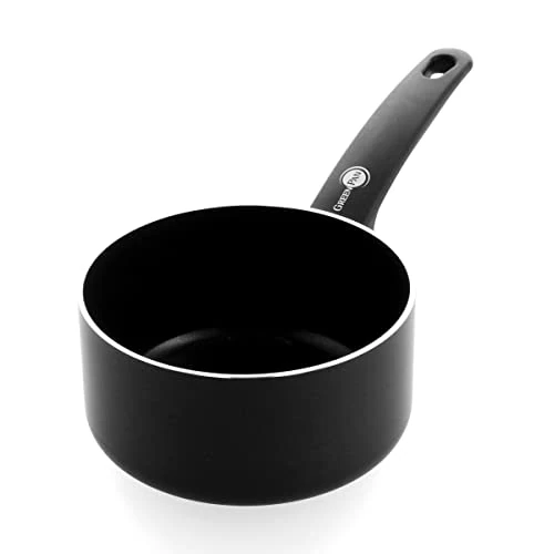 Tijdelijke aanbieding: GreenPan Cambridge Keramische antiaanbakpan 16cm/1,5 liter, PFAS-vrij, inductie, vaatwasmachinebestendig, ovenbestendig, zwart van 32.21 € naar 32.21 € (0.00% korting)