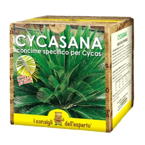 Offerta a tempo: I Consigli dell’Esperto – Cycasana 0.75kg – Concime specifico per Cycas e Piante Tropicali – Concime Bicomponente Idrosolubile NPK+ Zolfo Correttivo del Terreno – Per Ingiallimenti e Disseccamenti - 41% da 20.46 € a 12.00 €