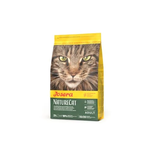 Offerta a tempo: JOSERA Naturelle (1 x 2 kg). cibo per gatti senza cereali con moderato contenuto di grassi. ideale per gatti sterilizzati. cibo secco super premium per gatti adulti. confezione da 1 - 0.00% da 19.29 € a 19.29 €
