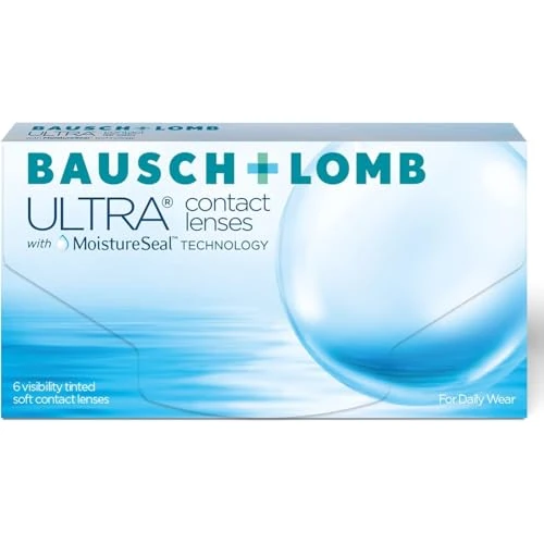 BAUSCH + LOMB ULTRA lentillas mensuales esféricas, 6 unidades / 8.5 BC / 14.20 DIA / -02,00