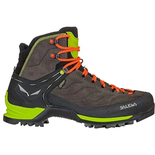 SALEWA MS MTN Trainer Mid GTX, Botas Hombre, Black Sulphur Spring, 39 EU