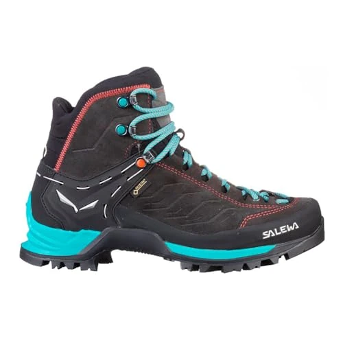 Salewa Ws Mtn Trainer Mid Gtx, Magnet/Viridian Green, 6, Female