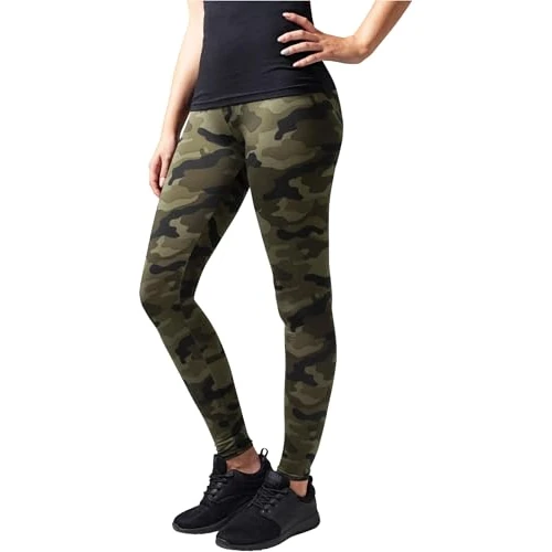 Offerta a tempo: Urban Classics Ladies Leggings, Multicolore (Wood Camo) — 39% da 17,90 € a 10,99 €