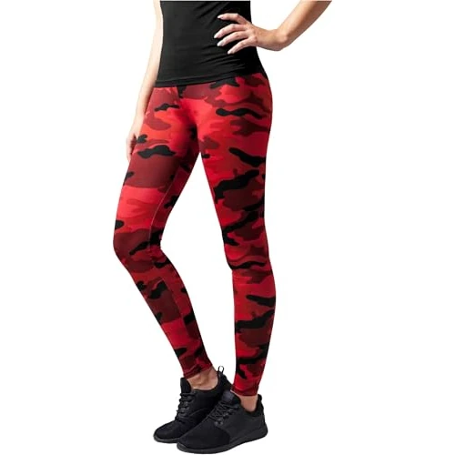 Offerta a tempo: Urban Classics Ladies Leggings, Multicolore (Red Camo), S Donna - 43% da 17.90 € a 10.23 €