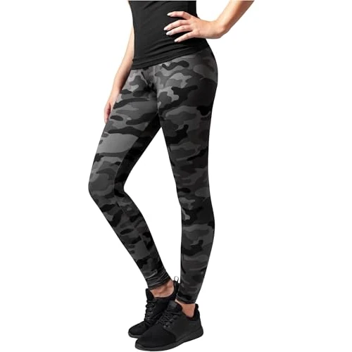 Offerta a tempo: Urban Classics Ladies Leggings, Multicolore (Dark Camo) — 13% da 17,90 € a 15,59 €