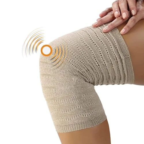 Offre limitée : Spikenergy Genouillere Arthrose Genou Électromagnétothérapie - Pour l'Arthrite, Les Entorses, Les Tendinites, Ligamentaire, Dispositif Médical Déductible - Made in Italy, Beige, L de 45.80 € à 45.80 € (0.00% de remise)