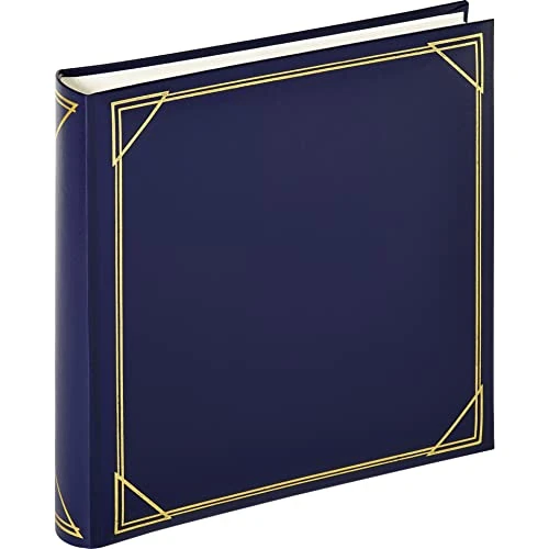 Limited offer: Walther Design MX-200-L Standart Book Bound Album with Artificial Leather Cover, with Gold Embossing, 11.75 x 11.75 inch (30 x 30 cm), 100 White Pages, Blue from 19.26 EUR to 13.56 EUR (save 30%)