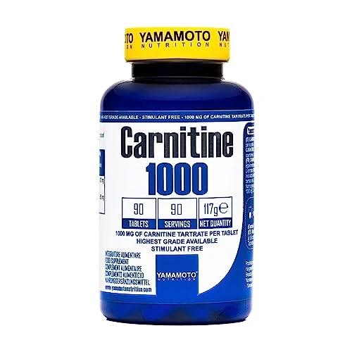 YAMAMOTO NUTRITION Carnitine 1000 90 Tablets