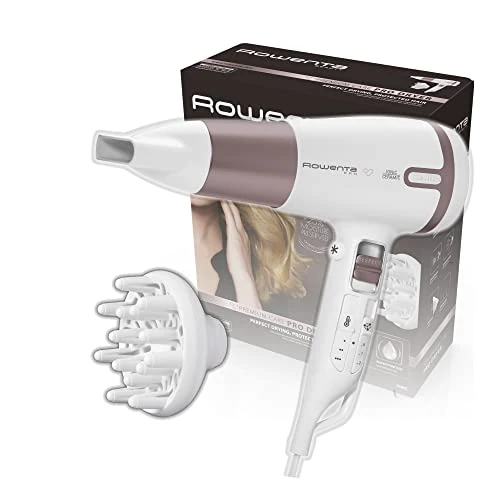 Secador de Pelo Rowenta CV7460 2400W Blanco Oro rosa