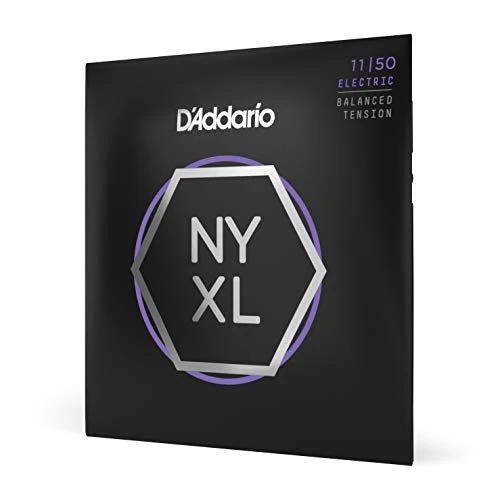 Begrenztes Angebot: D'Addario NYXL1150BT Nickel Wound E-Gitarrensaiten, Balanced Tension Medium, 11-50 von 13.57 EUR auf 11.40 EUR (Rabatt 16%)