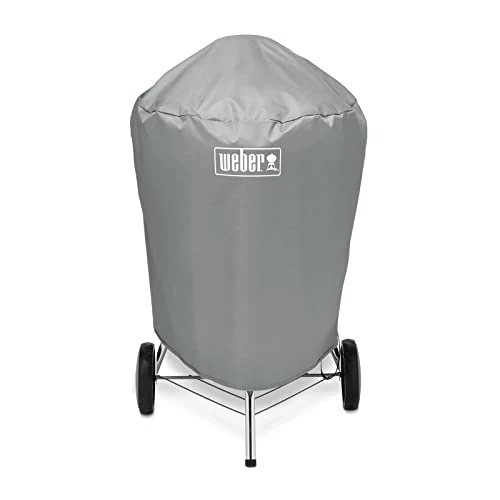 Offerta a tempo: Weber Custodia per barbecue/per barbecue a carbone da 57 cm, tessuto leggero resistente all'acqua con cinghie di fissaggio, grigio, 58,5 x 72,5 x 91 cm - 50% da 45.99 € a 22.81 €