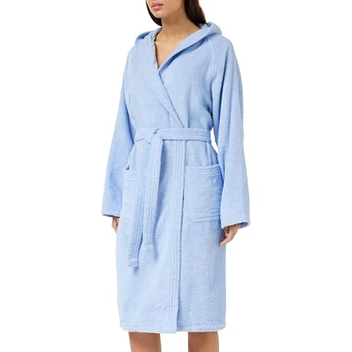 Gabel Szlafrok dla dorosłych, 100% bawełna, niebo, rozmiar M