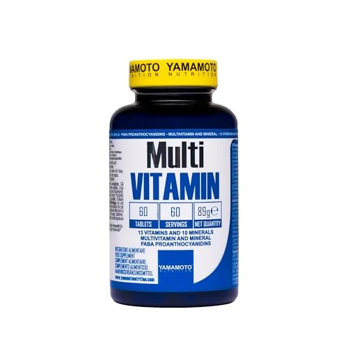 Offerta a tempo: YAMAMOTO Nutrition, Multi VITAMIN 60 Compresse — 35% da 14,99 € a 9,74 €