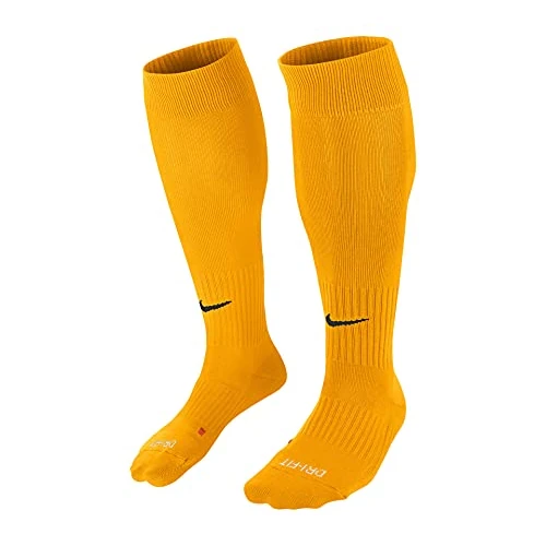 Limited-time offer: NIKE Unisex U Nk Classic Ii Cush Otc - Team Socks, Multicolored (University Gold Black), S UK from 8.29 £ to 8.29 £ (save 0.00%)