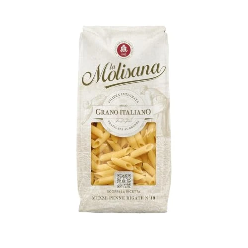 Oferta ograniczona: Makaron włoski semolina rurki 1/2 Penne Rigate 500g - La Molisana z 1.19 EUR na 0.75 EUR (znizka 37%)