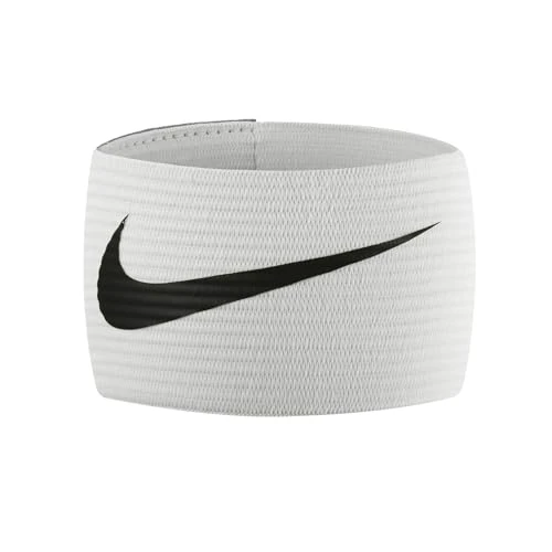 Zeitlich begrenztes Angebot: Nike Fußball Kapitänsbinde – Football Captain Armband – Verstellbares Sport Armband für Teams, White/Black, One Size von 12.00 € auf 12.00 € (0.00% Rabatt)