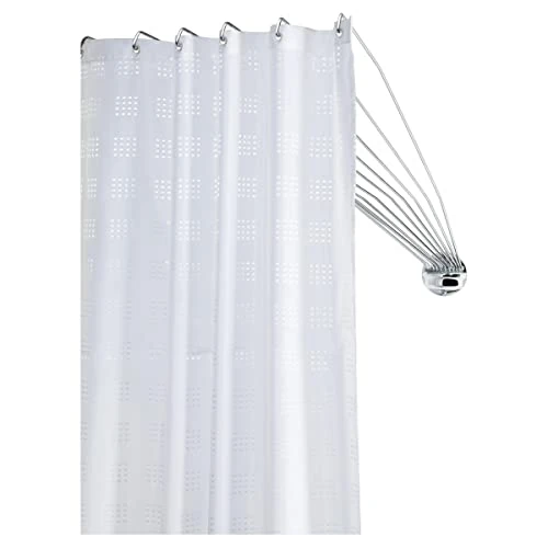 Offerta a tempo: sealskin Tenda da Doccia, Cromato, 80 x 155 x 5 cm - 16% da 44.72 € a 37.67 €