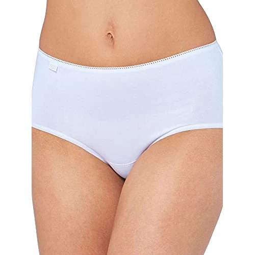 Offerta a tempo: sloggi 24/7 Cotton Midi, Slip, Donna, Bianco (White), 44 - 0.00% da 14.99 € a 14.99 €
