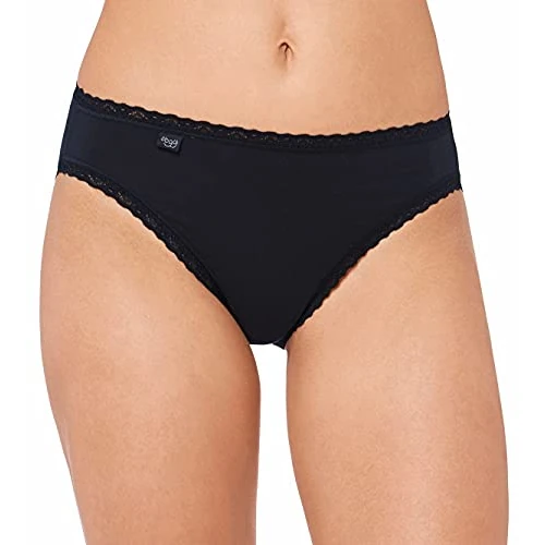 Oferta limitada: sloggi Mujer 24/7 Cotton Lace Tai C3P, Negro, 46 de 19.00 EUR a 9.16 EUR (ahorro 52%)