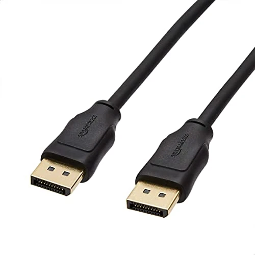 Amazon Basics Cavo DisplayPort, 0.9 metri, Nero