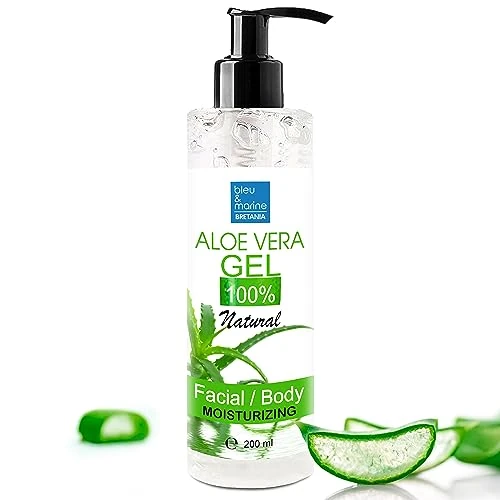 Offerta a tempo: Gel Aloe Vera 100% Naturale | Lenitivo Post-Depilazione | Balsamo Dopobarba | Trattamento Acne, Smagliature | Cura dei Capelli | SOS Dopo Sole, 200 ml - 25% da 12.97 € a 9.73 €