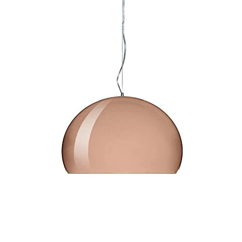 Offerta a tempo: Kartell Small FL/Y Lampada da Soffitto, Rame, Diametro 38cm - 53% da 492.00 € a 230.30 €