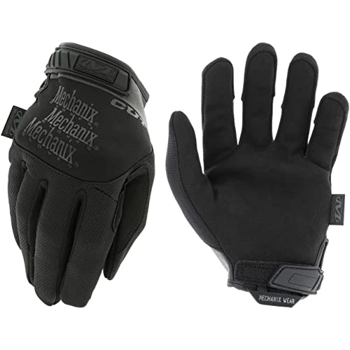 Mechanix Wear Men's Cut Resistant Gloves Pursuit D5 (Small, All Black)