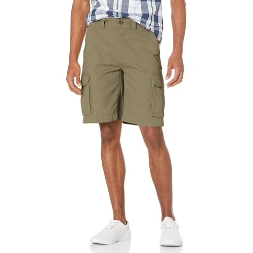 Oferta limitowana: Amazon Essentials Męskie klasyczne szorty cargo (dostępne w dużych i wysokich), khaki brąz, 29 z 92.73 zł na 92.73 zł (oszczędź 0.00%)