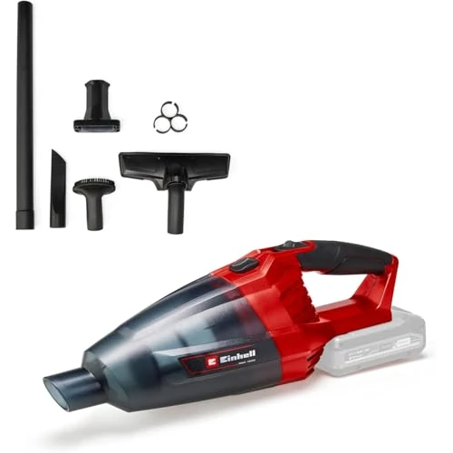 Beperkte aanbieding: Einhell Accu Kruimeldief TE-VC 18 Li-Solo Power X-Change, Li-Ion, 18 V, 540 ml stofafzuiging, incl. 3 sproeiers, verlengstuk, muurbeugel, zonder accu en oplader, Zwart van 59.95 EUR naar 35.49 EUR (besparing 41%)