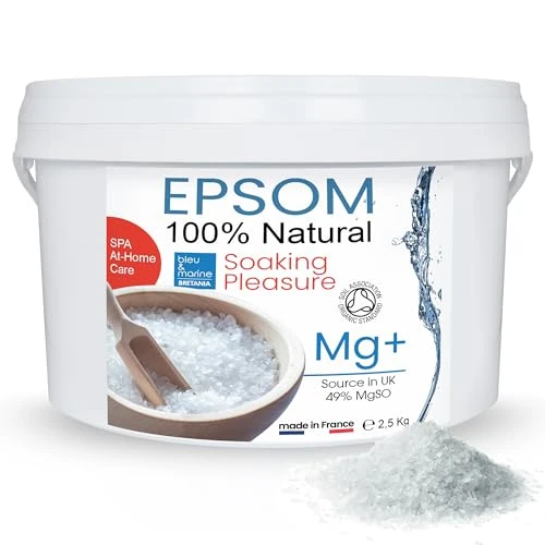 Offerta a tempo: Sali Piedi Sali da bagno, Pediluvio Detox, Sali di Epsom, Sali Rilassanti, Esfoliante Naturale, Magnesio, Celtic Salt, Pedicure, Antimicotico, Drenante Gambe Gonfie, Fertilizzante per piante 2500g - 19% da 22.41 € a 18.15 €