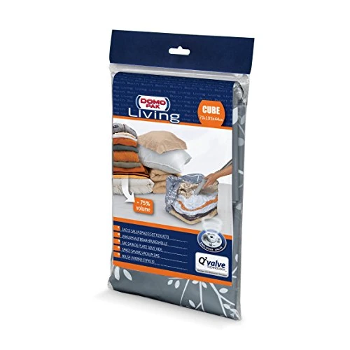 Offerta a tempo: Dk Living Custodia salvaspazio sottovuoto Cubo - con valvola - 59% da 9.99 € a 4.10 €