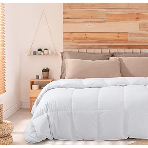 Offerta a tempo: Zenoni & Colombi Piumino Matrimoniale Invernale in 100% Piuma D'Oca Vergine Siberiana, Piumone 5 Punti di Calore Made in Italy (Matrimoniale) - 0.00% da 289.00 € a 289.00 €