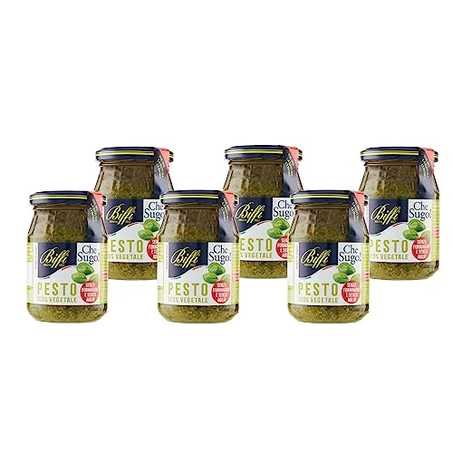 Offerta a tempo: Biffi - Pesto 100% Vegetale - Multipack - 6 vasetti da 190g — 33% da 17,94 € a 11,94 €