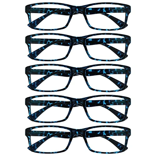 Offerta a tempo: OPULIZE Blu Tartaruga Valore 5 Pacco Uomo Donna Stile Designer Lettori Rrrrr92-3 +2,50-106 Gr - 0.00% da 11.90 € a 11.90 €