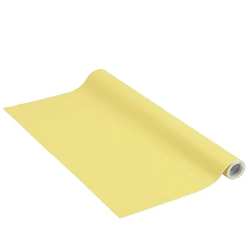 Tijdelijke aanbieding: Venilia Plakfolie, effen, mat geel, decoratiefolie, meubelfolie, behang, zelfklevende folie, pvc, zonder ftalaten, geel, 45 cm x 2 m, 160 µm (dikte: 0,16 mm), 53297 van 6.56 € naar 6.56 € (0.00% korting)