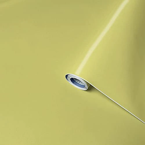 Offre limitée : Papier adhésif | Jaune Citron | Unimat Jaune Jaune Citron, 67,5cm x 2m | Film Autocollant pour Meuble et Cuisine, Film décoratif, Papier Peint | PVC sans phtalates | Fabriqué en UE de 14.99 € à 9.49 € (37% de remise)