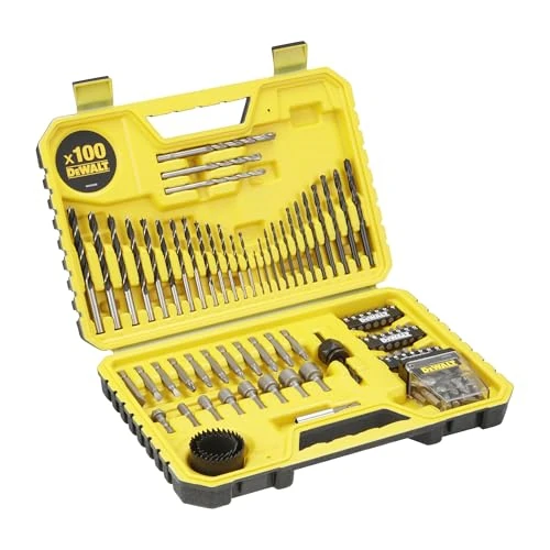 Limited offer: DEWALT Mixed Drill Drive Set (100 pc.), DT71563-QZ from 25.04 EUR to 22.79 EUR (save 9%)