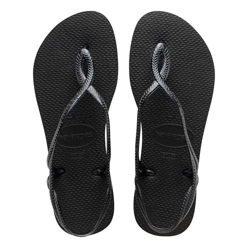 Offre limitee: Havaianas - Luna, Sandales Confortables, Élégantes et Fonctionnelles, Ajustement Sûr à la Cheville, Lanières Tressées et Semelle Antidérapante, Femme de 32.00 EUR a 26.95 EUR (economie 16%)