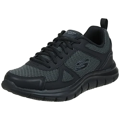 Offerta a tempo: Skechers Track Bucolo, Scarpe running Uomo, Nero, 42 EU - 43% da 69.95 € a 39.99 €
