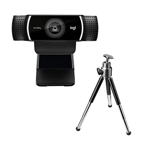 Offerta a tempo: Logitech C922 Pro Stream Webcam, Streaming Hyperfast HD 1080p/30fps o HD 720p/60fps, Correzione Luce HD, Autofocus, Audio ‎Stereo, Per YouTube, Twitch, XSplit, ‎PC/Mac/Laptop/Macbook/Tablet - Nero - 46% da 109.99 € a 58.86 €