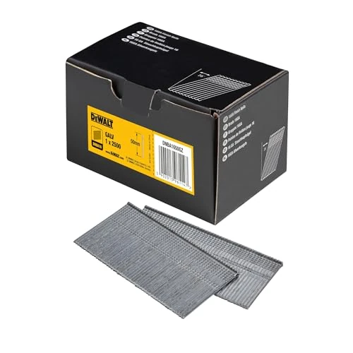 Offre limitée : DEWALT DNBA1650GZ - Boîte de 2500 clous de 50 mm Gris, Taille VZ 50mm de 24.30 € à 23.57 € (3% de remise)