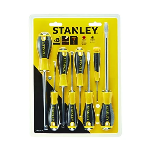 STANLEY STHT0-60210 zestaw wkrętaków niezbędnych - żółty (8-częściowy)