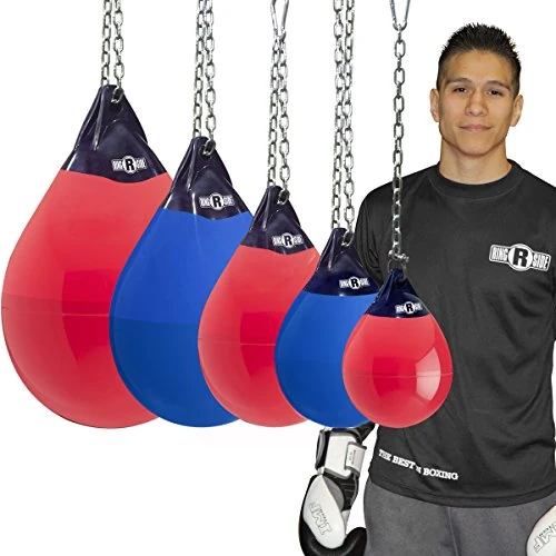 Ringside Water Heavy Bag, Sacco Pesante per Acqua Tsunami da 5,4 kg, Rosso Unisex, 5,45 kg
