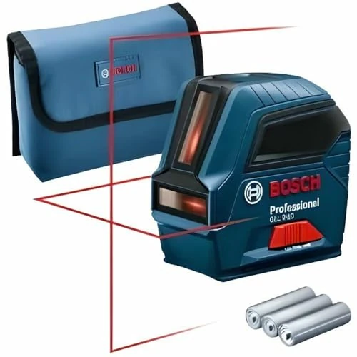 Oferta limitada: Bosch Professional Nivel láser GLL 2-10 (láser rojo, alcance: hasta 10 m, 3 pilas AA, estuche) de 107.00 EUR a 107.00 EUR (ahorro 0%)