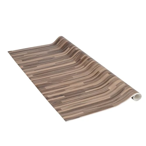 Offerta a tempo: Venilia Pellicola Adesiva Perfect Fix, Effetto Legno Parquet marrone — 25% da 16,49 € a 12,40 €