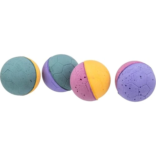 Offerta a tempo: TRIXIE - Sfere in gomma morbida, 4,3 cm, confezione da 4 - 40% da 4.99 € a 2.99 €